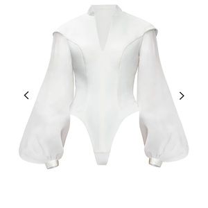 Andrea Iyamah “Odon” bodysuit size 4 new with tags